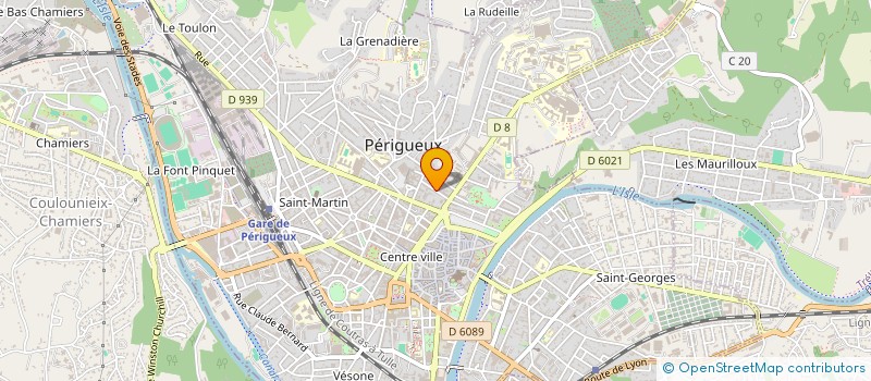localisation de l'entreprise SCI PIERRE BONNET à PERIGUEUX