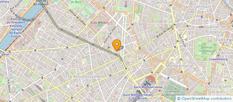 localisation de l'entreprise SCI PIERRE BOURDELOT  PARIS