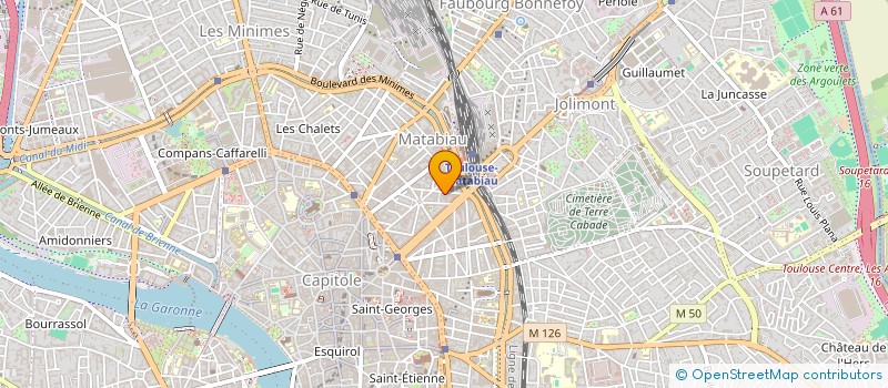 localisation de l'entreprise SCI PIERRE COMPANS CAFFARELLI à TOULOUSE