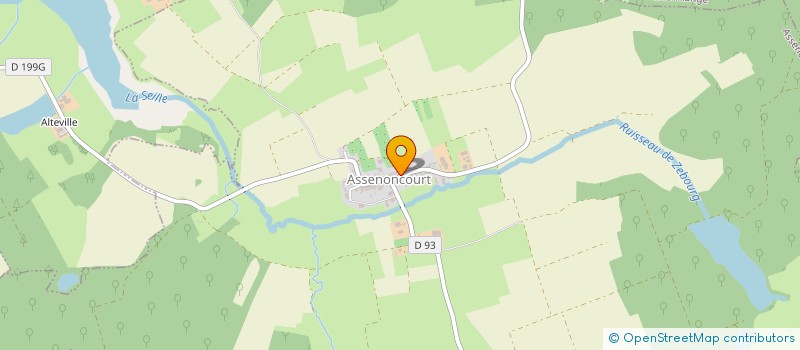 localisation de l'entreprise SCI PIERRE COPPOI  ASSENONCOURT