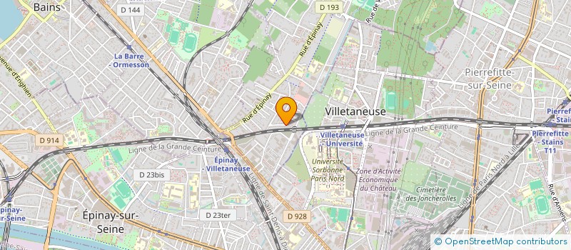 localisation de l'entreprise SCI PIERRE CURIE  MONTMAGNY