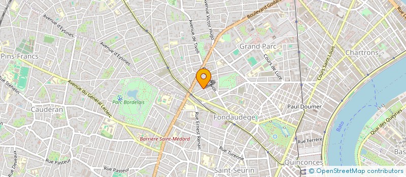 localisation de l'entreprise SCI PIERRE D AQUITAINE  BORDEAUX