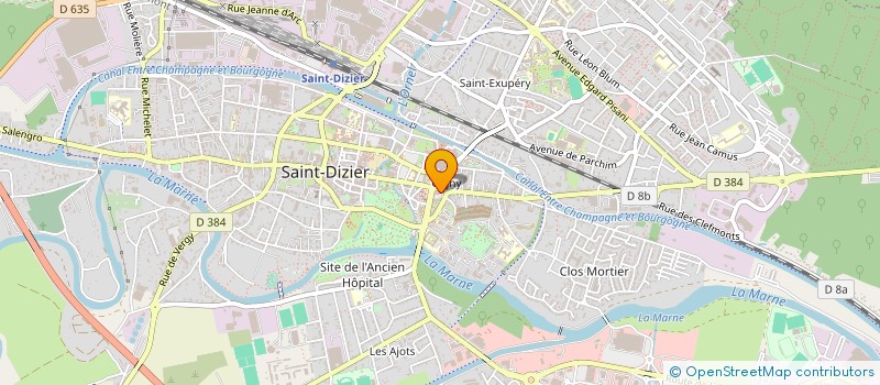 localisation de l'entreprise SCI PIERRE DE CHAMPAGNE à SAINT-DIZIER