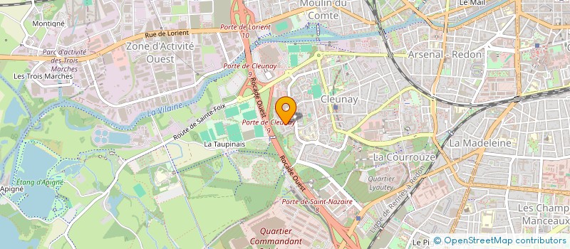 localisation de l'entreprise SCI PIERRE DE LUNE  LA TRINITE SUR MER