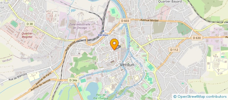 localisation de l'entreprise SCI PIERRE DE MOLAIRE à VERDUN