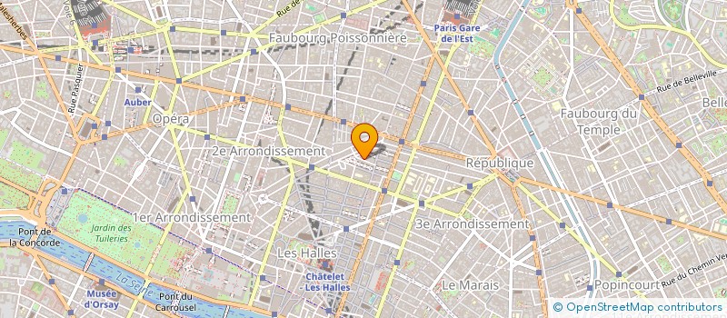 localisation de l'entreprise SCI PIERRE DE PARIS  PARIS