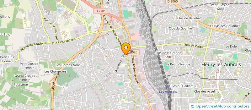 localisation de l'entreprise SCI PIERRE DE SIXTINE à ORLEANS