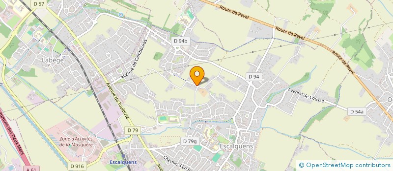 localisation de l'entreprise SCI PIERRE DE ST ETIENNE  ESCALQUENS