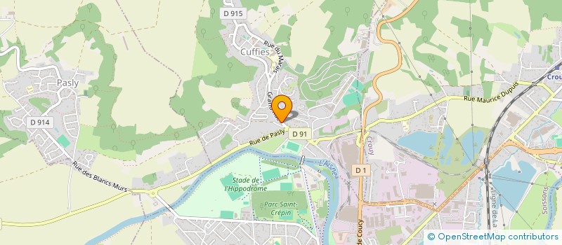 localisation de l'entreprise SCI PIERRE DE VIE  CUFFIES