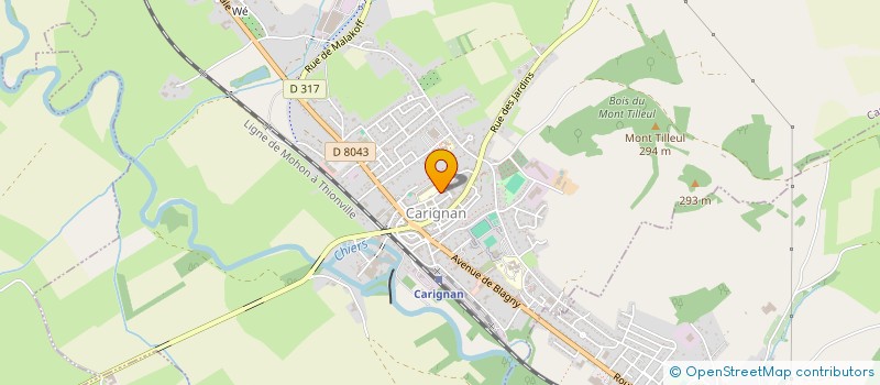 localisation de l'entreprise SCI PIERRE-DION  TETAIGNE