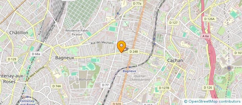 localisation de l'entreprise SCI PIERRE DORE à BAGNEUX