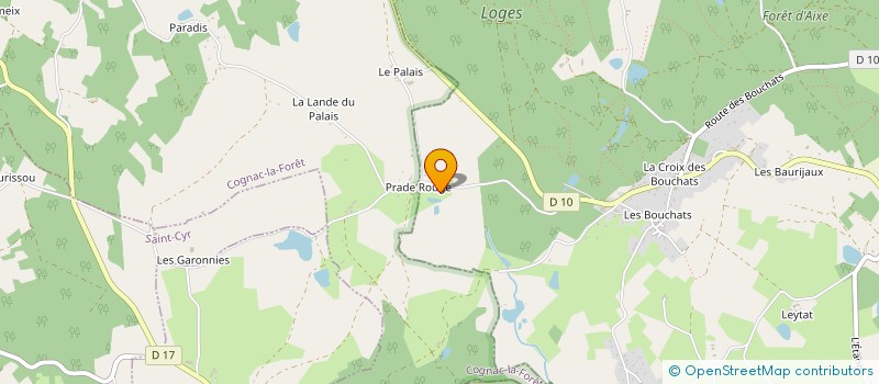 localisation de l'entreprise SCI PIERRE EDOUARD  SAINT-MARTIN-LE-VIEUX