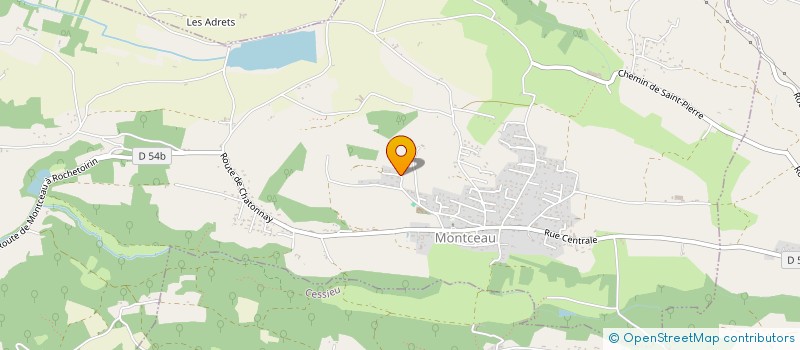 localisation de l'entreprise SCI PIERRE-ELOI  RUY-MONTCEAU