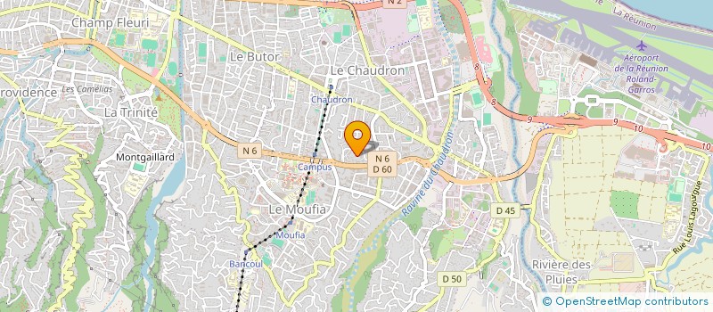 localisation de l'entreprise SCI PIERRE ET AZUR à SAINT-DENIS