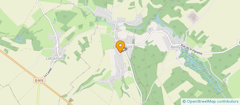 localisation de l'entreprise SCI PIERRE ET BOIS  DELINCOURT