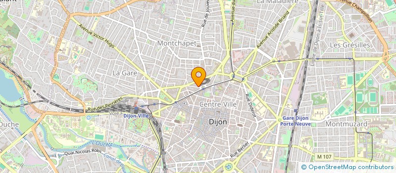 localisation de l'entreprise SCI PIERRE ET CHANTAL GAILLIARD à DIJON