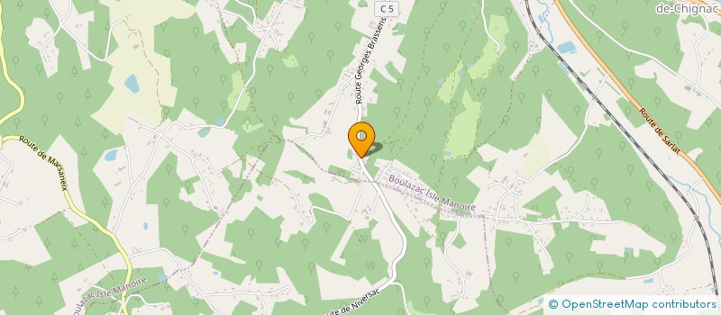 localisation de l'entreprise SCI PIERRE ET CLAIRE  BOULAZAC ISLE MANOIRE