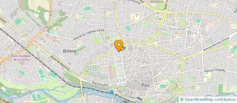 localisation de l'entreprise SCI PIERRE ET ETUDES III à PAU