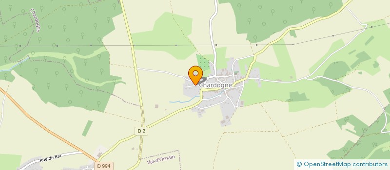 localisation de l'entreprise SCI PIERRE ET GABRIELLE JOLY à CHARDOGNE