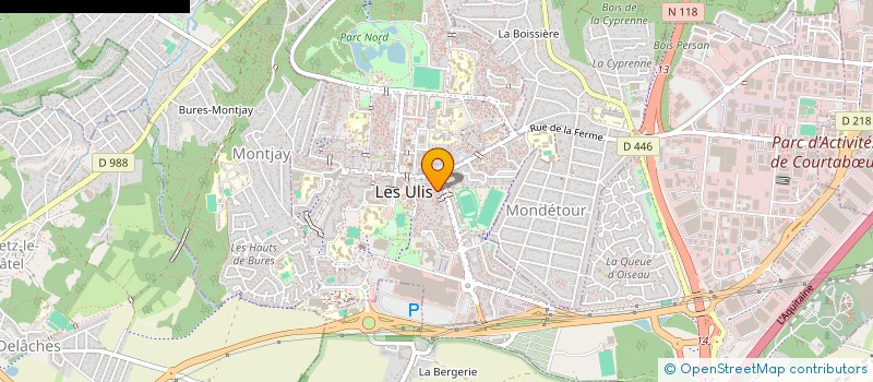 localisation de l'entreprise SCI PIERRE ET GWEN à LES ULIS