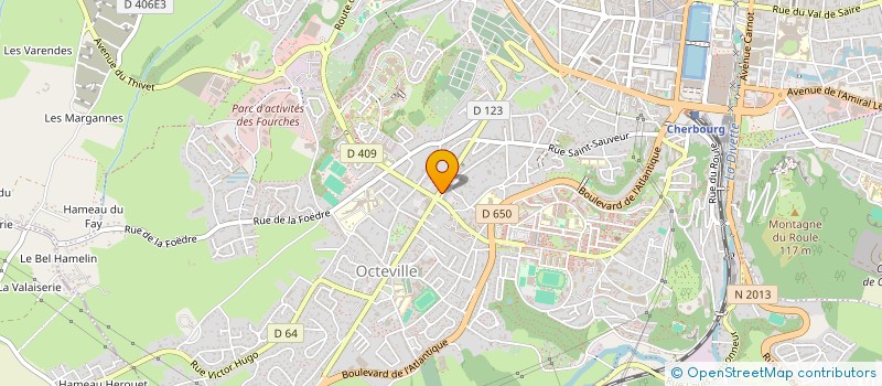 localisation de l'entreprise SCI PIERRE ET JACQUELINE VASLOT à CHERBOURG-EN-COTENTIN