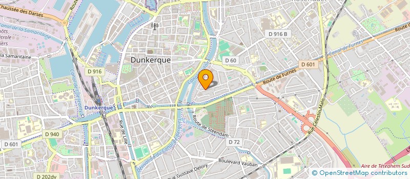 localisation de l'entreprise SCI PIERRE ET LISE à DUNKERQUE