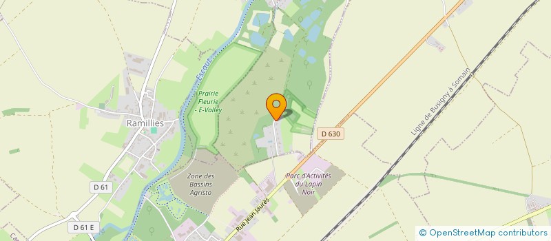 localisation de l'entreprise SCI PIERRE ET MALENE  THUN-L'EVEQUE