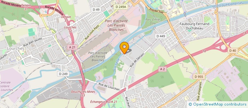 localisation de l'entreprise SCI PIERRE ET PAUL à DOUCHY-LES-MINES