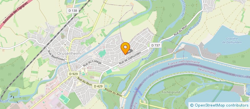 localisation de l'entreprise SCI PIERRE ET PAUL  ROHRWILLER