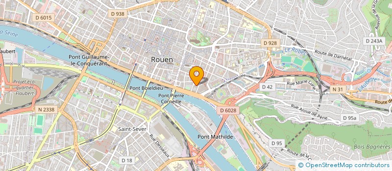 localisation de l'entreprise SCI PIERRE FAUCHARD à ROUEN