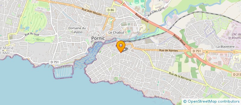 localisation de l'entreprise SCI PIERRE FLEURY  PORNIC