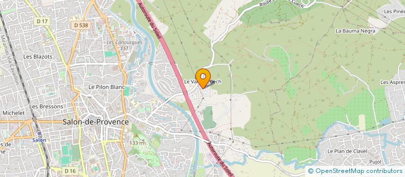 localisation de l'entreprise SCI PIERRE FRANCOIS  SALON-DE-PROVENCE