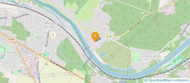 localisation de l'entreprise SCI PIERRE FRANCOIS  BOISSISE-LA-BERTRAND