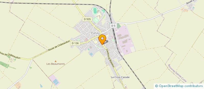 localisation de l'entreprise SCI PIERRE GEST VAL DE LOIRE à PATAY