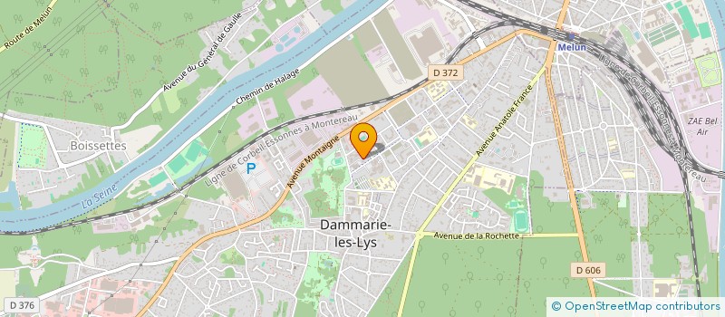 localisation de l'entreprise SCI PIERRE HARLEY à DAMMARIE-LES-LYS