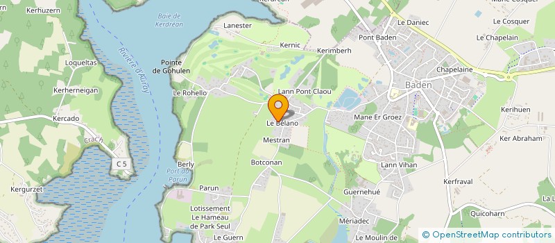 localisation de l'entreprise SCI PIERRE HELENE  NOYAL-PONTIVY