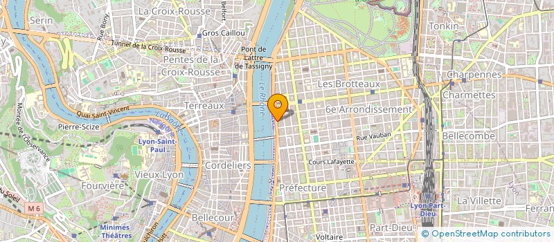 localisation de l'entreprise SCI PIERRE I  LYON