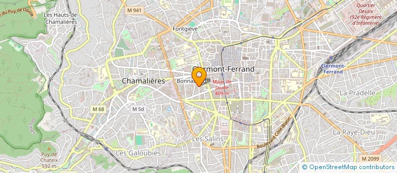 localisation de l'entreprise SCI PIERRE IMMO  CLERMONT-FERRAND