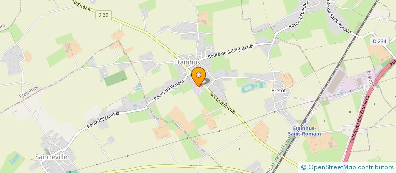 localisation de l'entreprise SCI PIERRE INVEST  SAINT VIGOR D'YMONVILLE