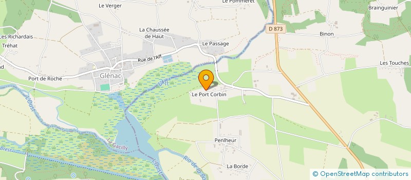 localisation de l'entreprise SCI PIERRE LE MAITRE  BAINS-SUR-OUST