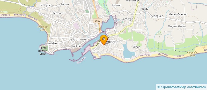 localisation de l'entreprise SCI PIERRE LG  PONT-L'ABBE