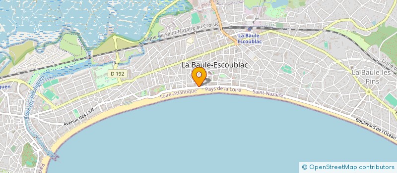 localisation de l'entreprise SCI PIERRE LOTI à LA BAULE-ESCOUBLAC