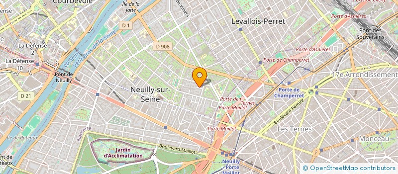 localisation de l'entreprise SCI PIERRE LOUIS à NEUILLY-SUR-SEINE