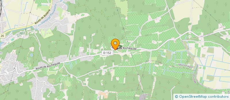 localisation de l'entreprise SCI PIERRE LOUIS  MONDRAGON