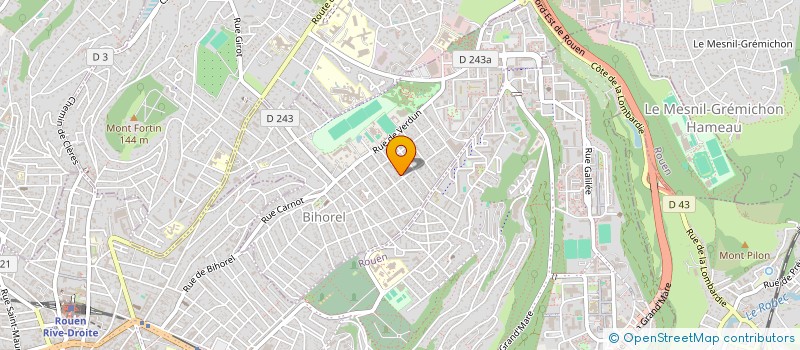 localisation de l'entreprise SCI PIERRE MARIE  BIHOREL