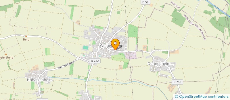 localisation de l'entreprise SCI PIERRE MEYER  WINGERSHEIM LES QUATRE BANS