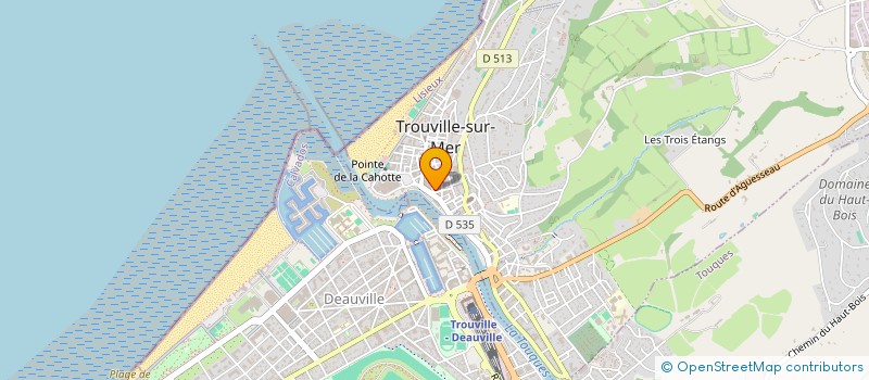 localisation de l'entreprise SCI PIERRE MICHELE à TROUVILLE-SUR-MER