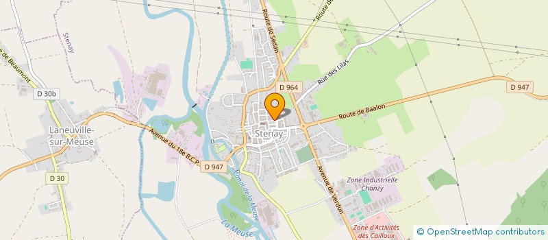 localisation de l'entreprise SCI PIERRE PAULETTE à STENAY