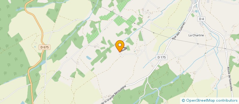 localisation de l'entreprise SCI PIERRE SAVORGNAN DE BRAZZA  CHATEAUVIEUX