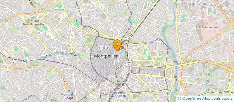 localisation de l'entreprise SCI PIERRE SECURITE INVESTISSEMENT à MONTPELLIER